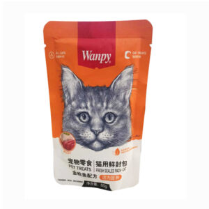 پوچ گربه ونپی طعم مرغ و ماهی 80 گرم